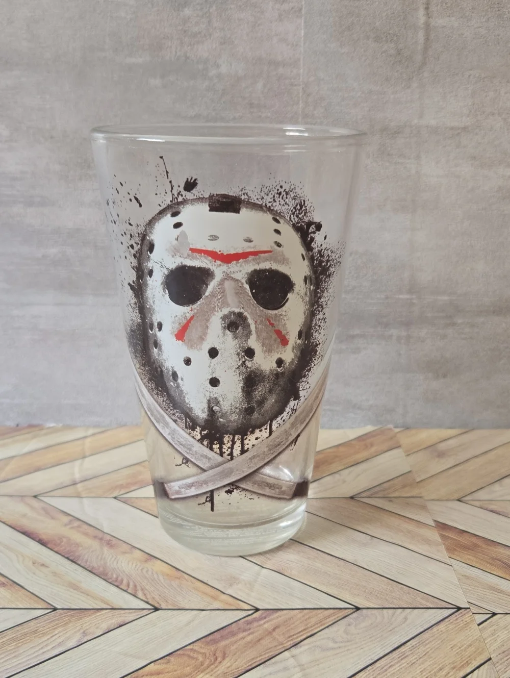 ​Friday The 13th Jason Voorhees 16oz Pint Glass Horror Movie Slasher Tumbler